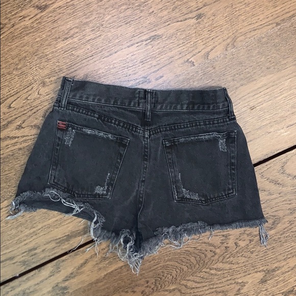 BDG Urban Outfitters Black Denim Shorts - Picture 2 of 3